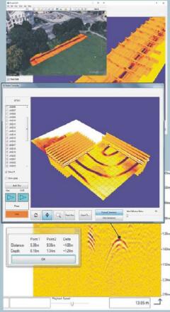 探地雷告竣像仪,探地成像仪,雷告竣像仪