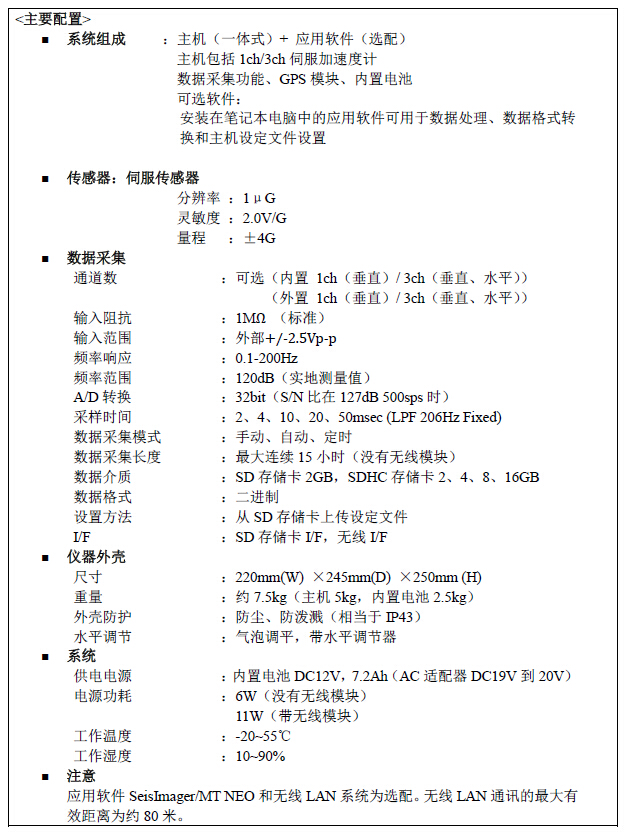 McSEIS-MT NEO，高性能地脉动系统，地脉动阵列探测数据收罗仪，振动监测数据收罗仪，高性能地脉动收罗系统